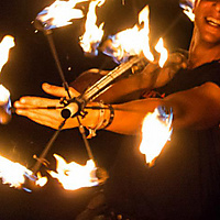 me and my phoenix staff